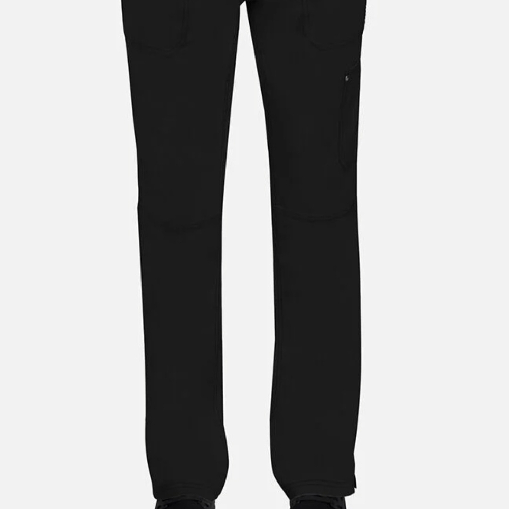 Healing Hands Black Straight Leg Pants
